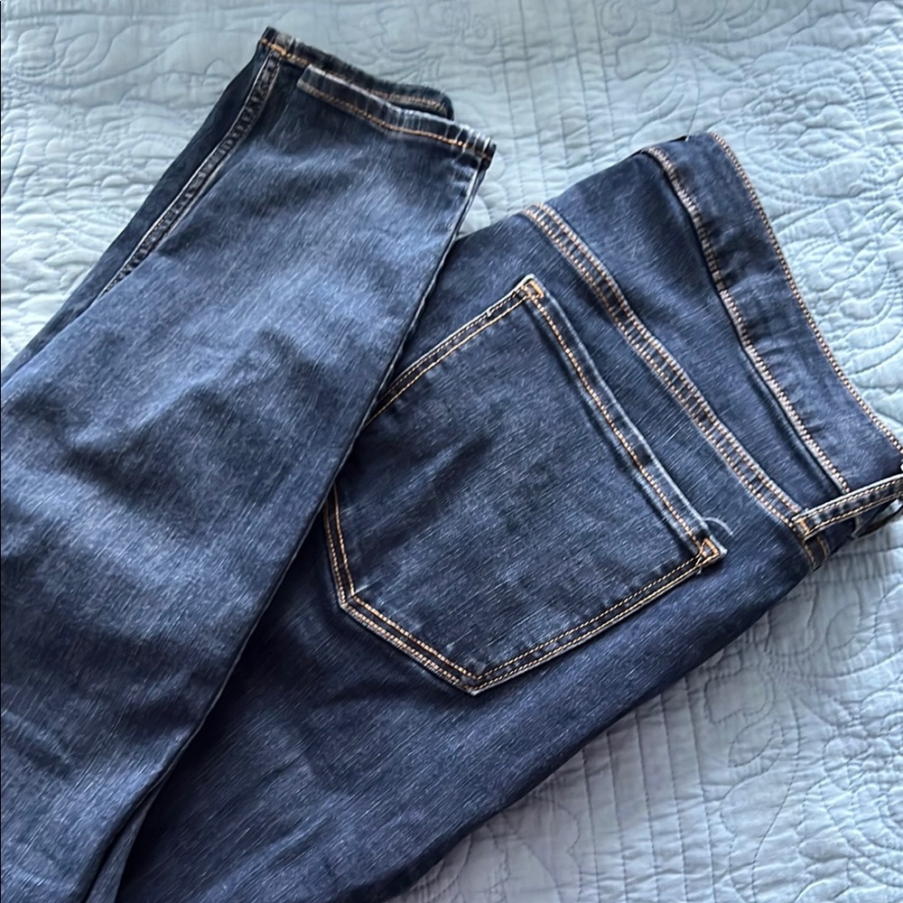 Old Navy Blue Straight Leg Jeans
